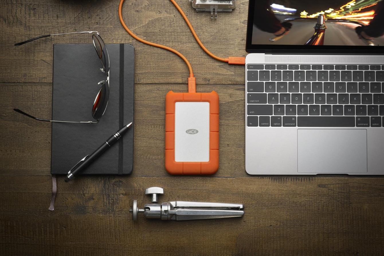 LaCie Rugged USB-C Mobile Drive - 5TB