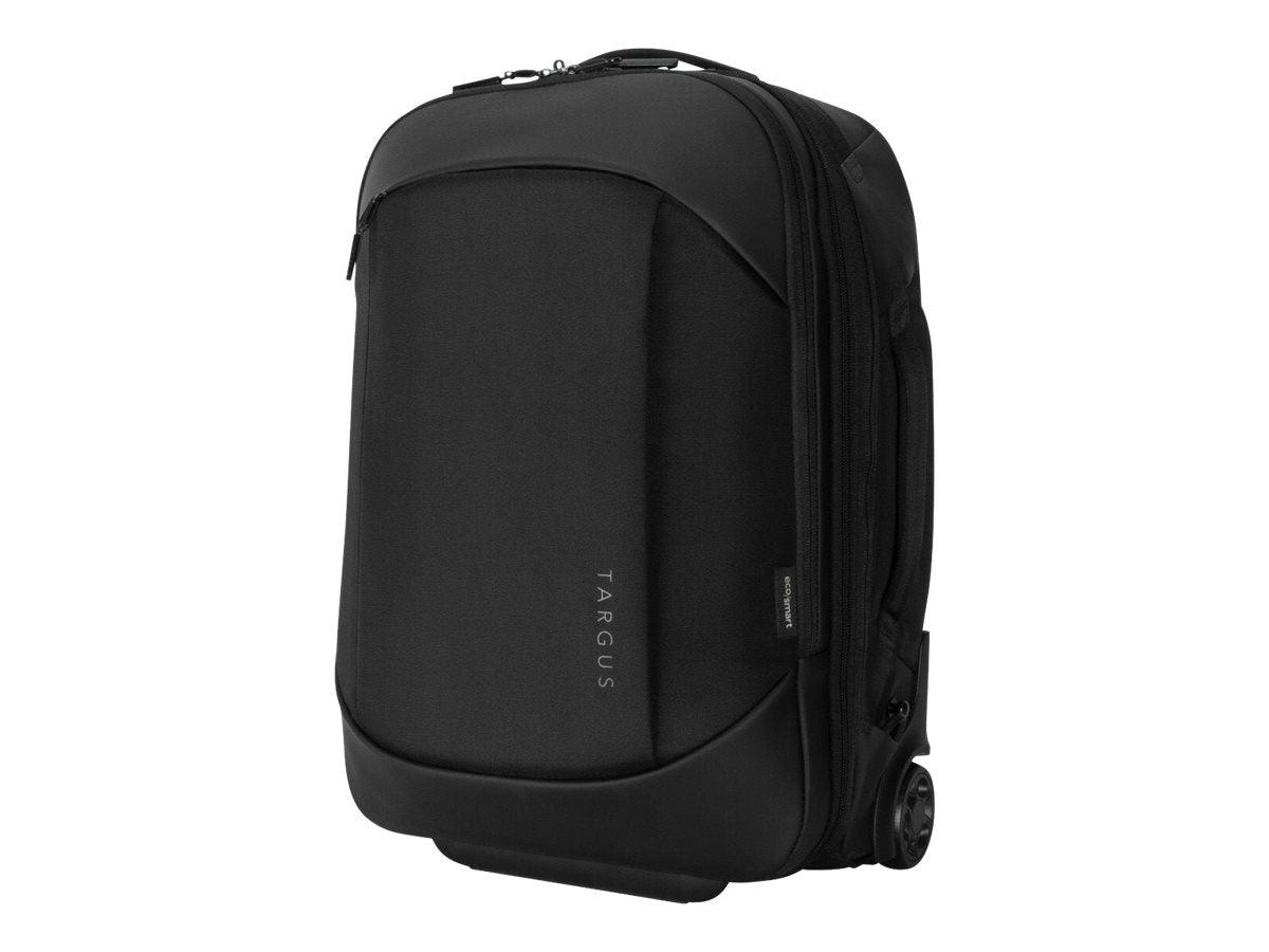 Targus 15.6” Mobile Tech Traveler EcoSmart Rolling Backpack (Black) - Marknet Technology
