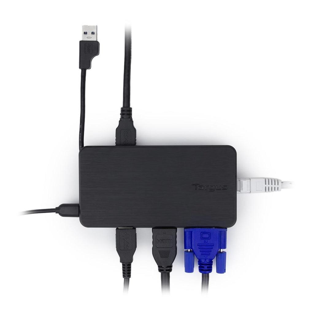 Targus USB 3.0 & USB-C Dual Travel Dock - Marknet Technology