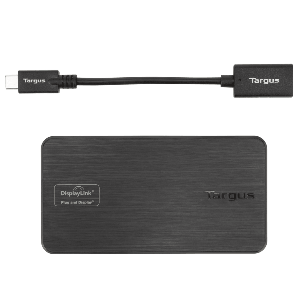 Targus USB 3.0 & USB-C Dual Travel Dock - Marknet Technology