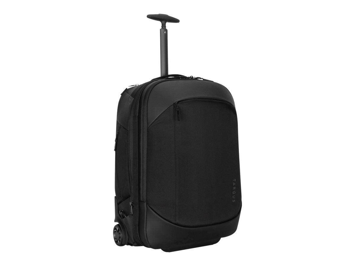 Targus 15.6” Mobile Tech Traveler EcoSmart Rolling Backpack (Black) - Marknet Technology