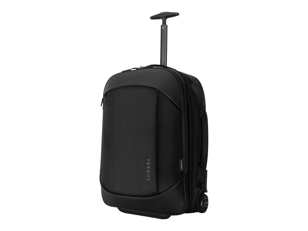 Targus 15.6” Mobile Tech Traveler EcoSmart Rolling Backpack (Black) - Marknet Technology