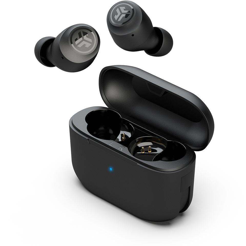 JLab Go Air Pop True Wireless In-Ear Headphones - Black - Marknet Technology