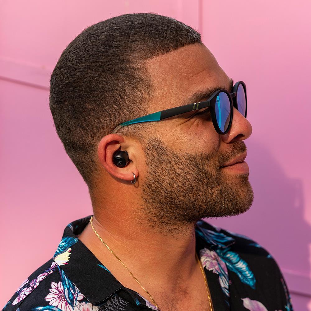 JLab Go Air Pop True Wireless In-Ear Headphones - Black - Marknet Technology