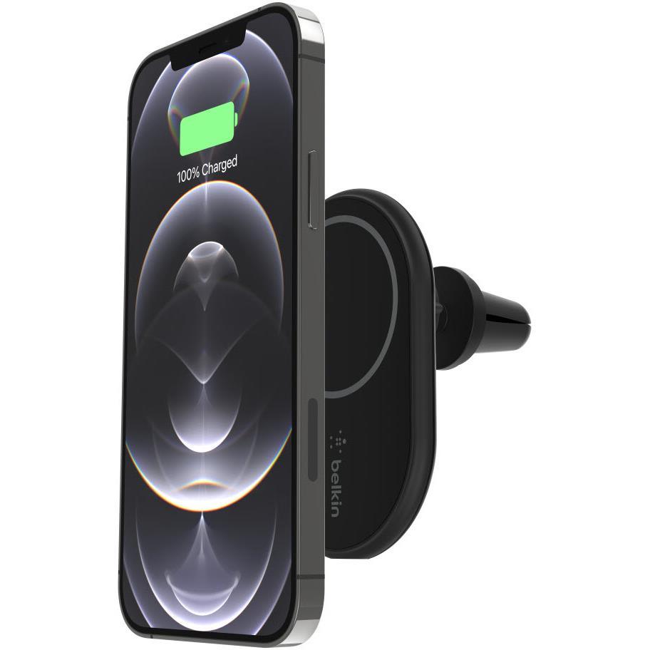 Belkin BoostUp Magnetic Wireless Car Charger for iPhone 14/13/12 - Marknet Technology