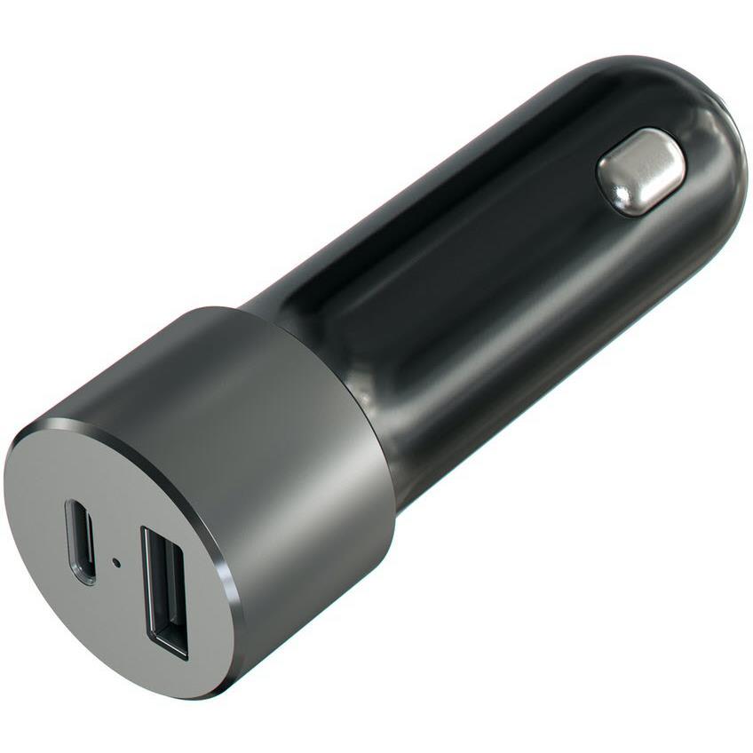 Satechi 72W USB-C and USB-A Car Chager - Space Grey - Marknet Technology