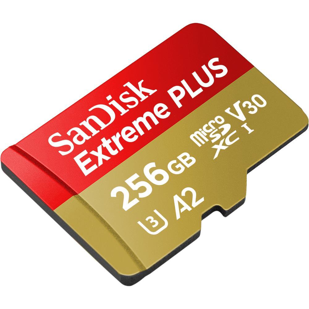 SanDisk Extreme PLUS microSDXC 256GB 200MB/s Memory Card - Marknet Technology