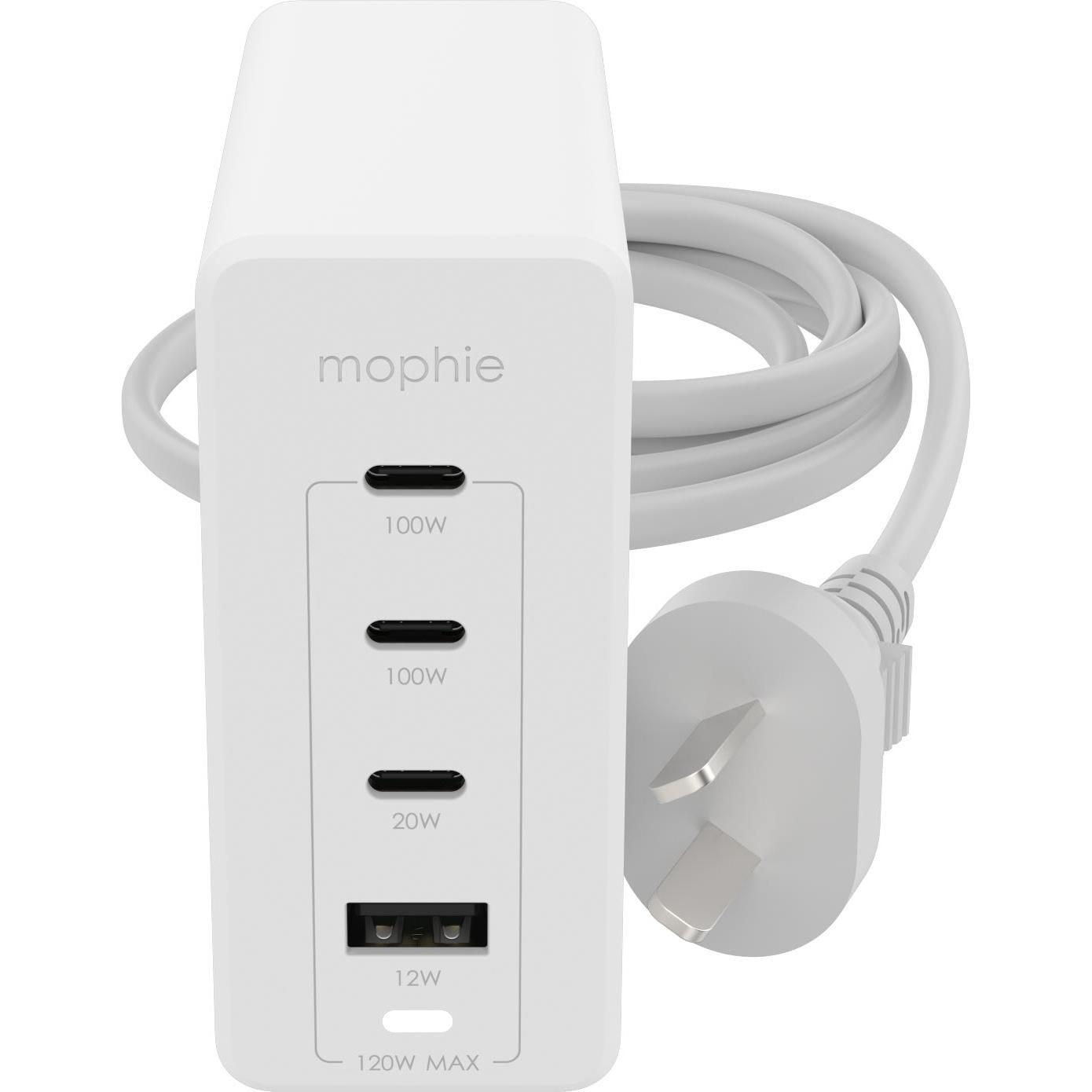 Mophie Speedport 120W 4 Port GaN Fast Charger - Marknet Technology