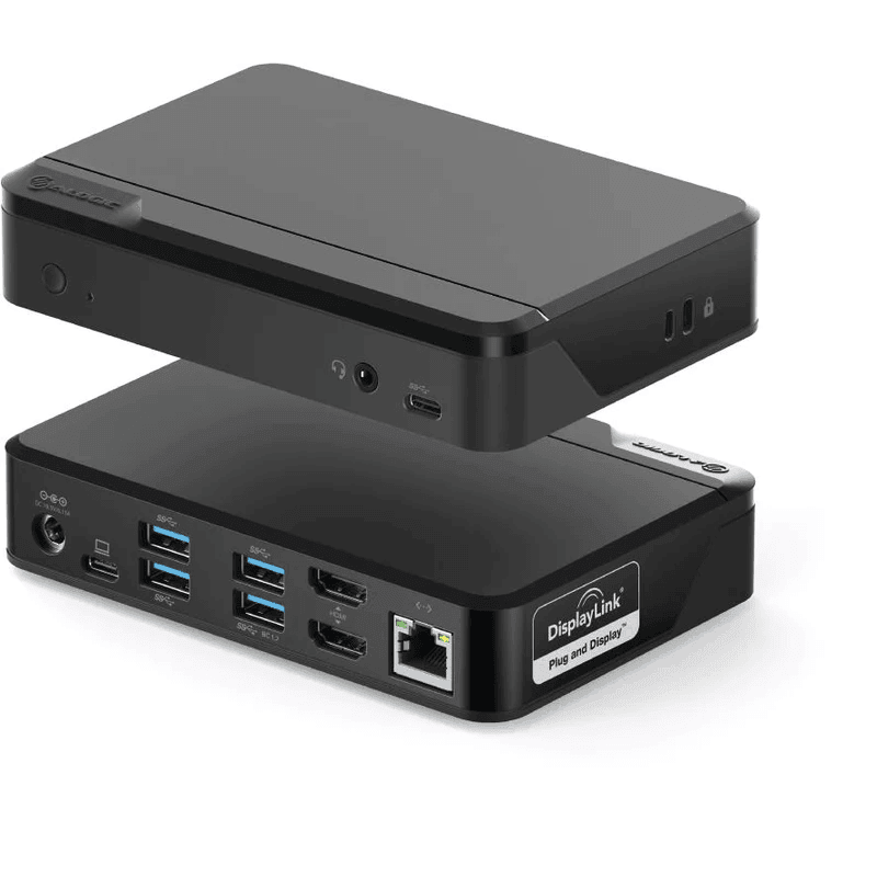 Alogic Universal Twin HD Pro 85W Docking Station for Laptops - Marknet Technology