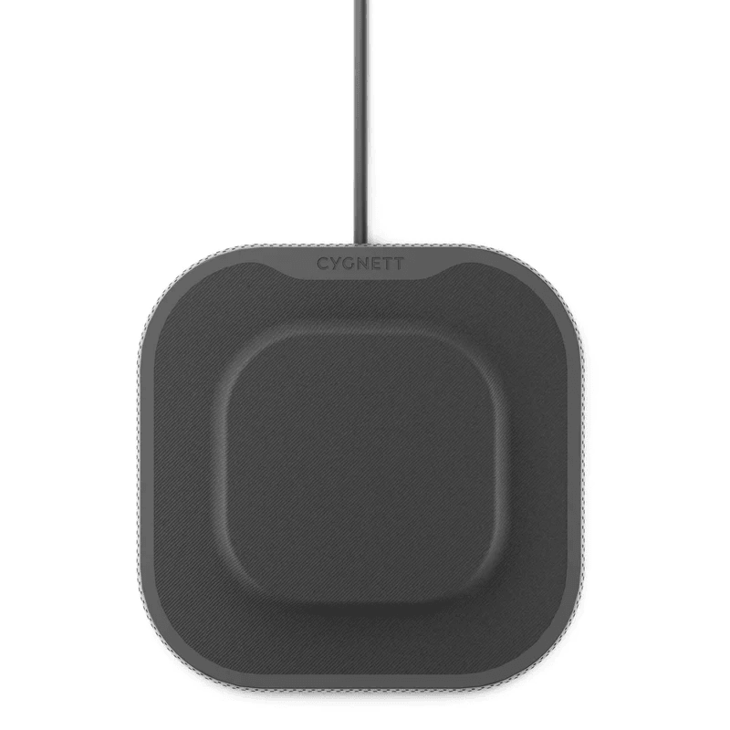 Cygnett PowerBase III 15W Wireless Charger - Black - Marknet Technology