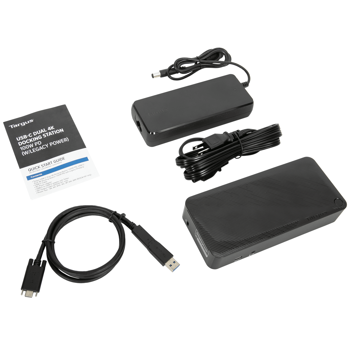 Targus USB-C Universal DV4K Docking Station with 100W Power Delivery - Marknet Technology