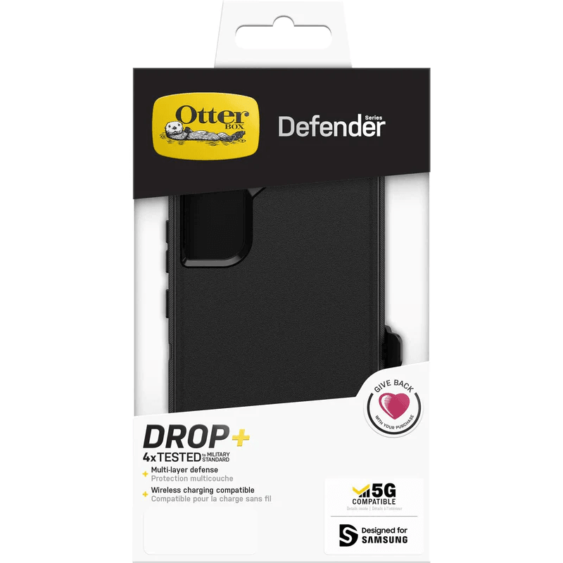 Otterbox Defender Case - Black for Galaxy S22 / S22+ / S22 Ultra - Marknet Technology