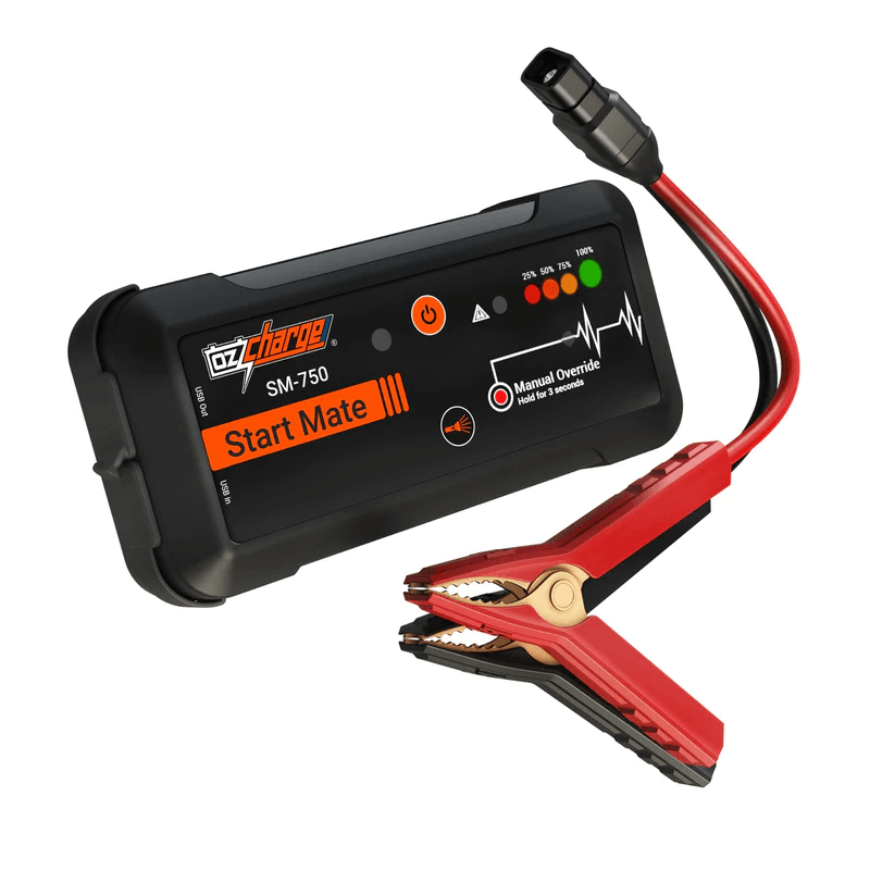 OzCharge Start Mate 750 Amp Portable Jump Starter & Powerbank - Marknet Technology