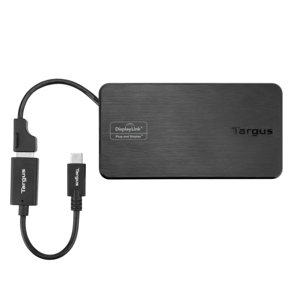 Targus USB 3.0 & USB-C Dual Travel Dock - Marknet Technology