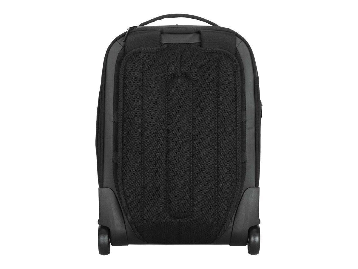 Targus 15.6” Mobile Tech Traveler EcoSmart Rolling Backpack (Black) - Marknet Technology