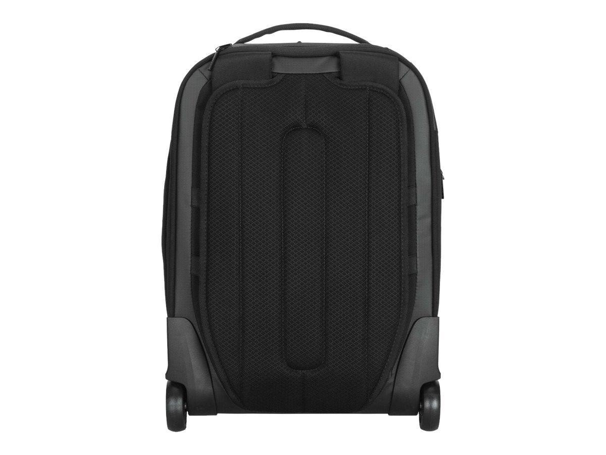 Targus 15.6” Mobile Tech Traveler EcoSmart Rolling Backpack (Black) - Marknet Technology