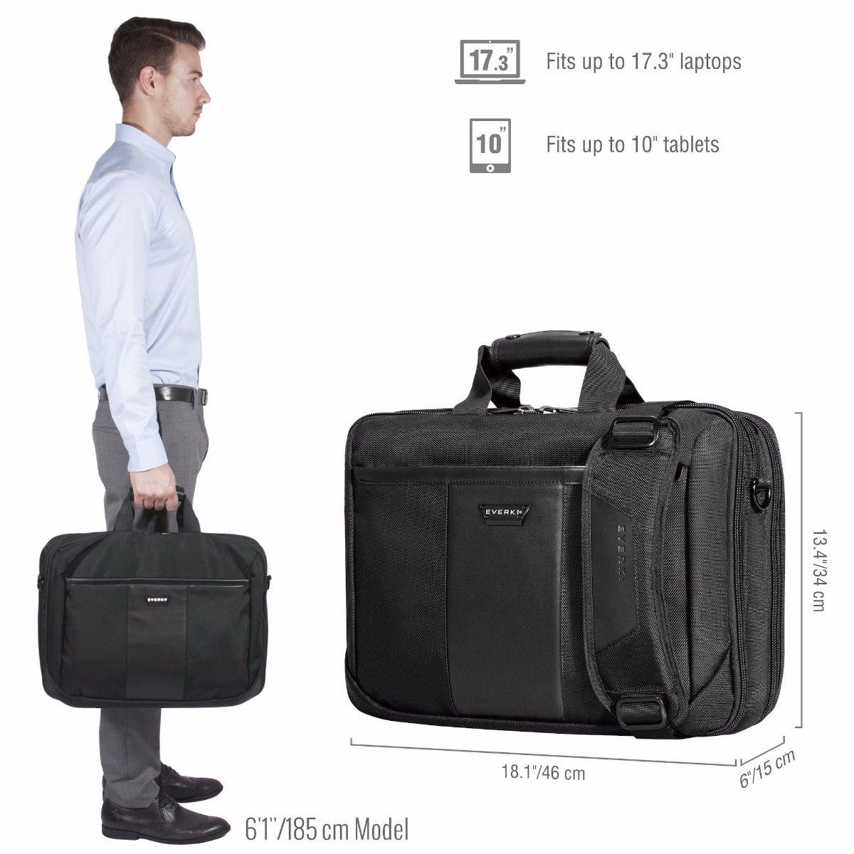 Everki Versa 17.3" Laptop Briefcase - Marknet Technology