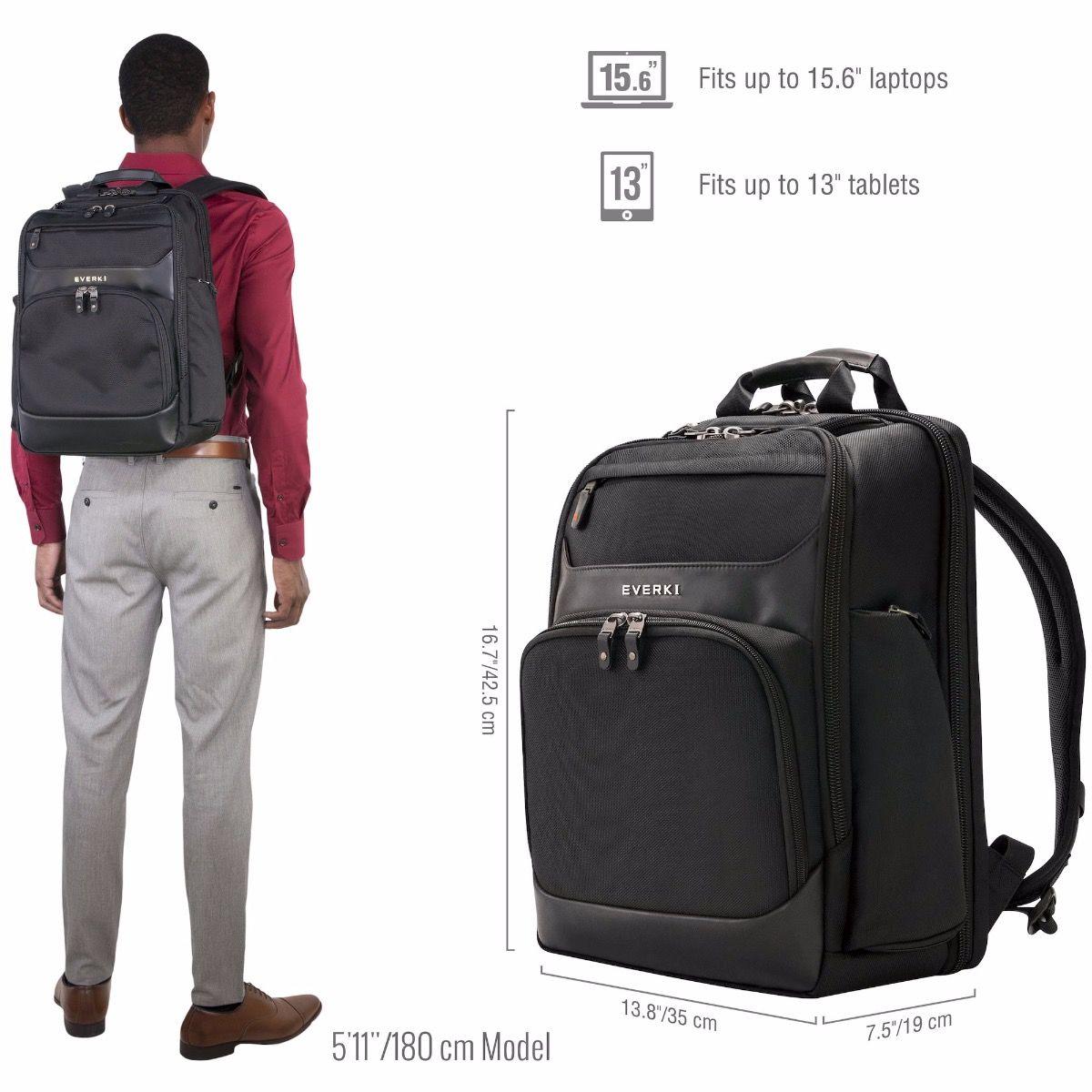 Everki Onyx 15.6" & 17.3" Laptop Backpack - Marknet Technology