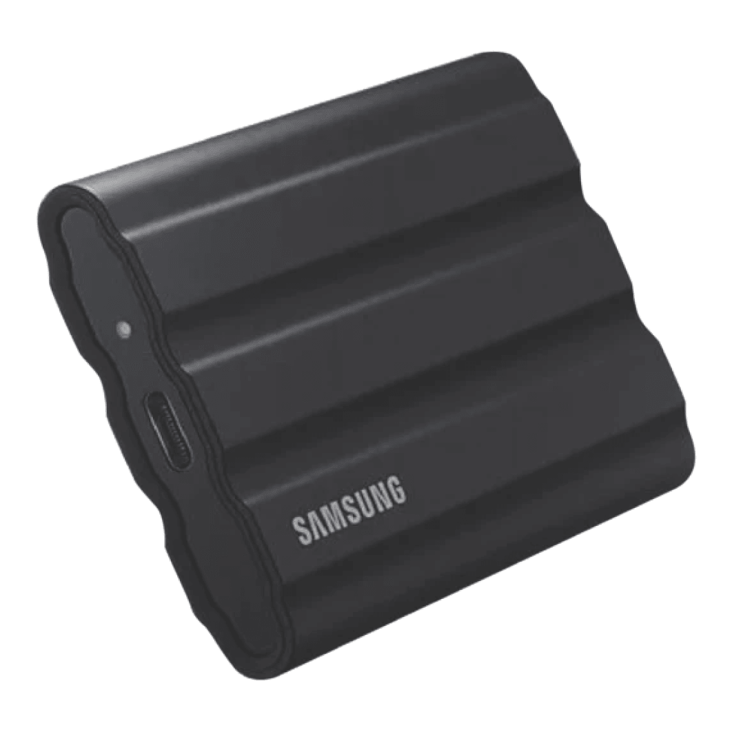 Samsung Portable SSD T7 Shield 2TB - Black - Marknet Technology
