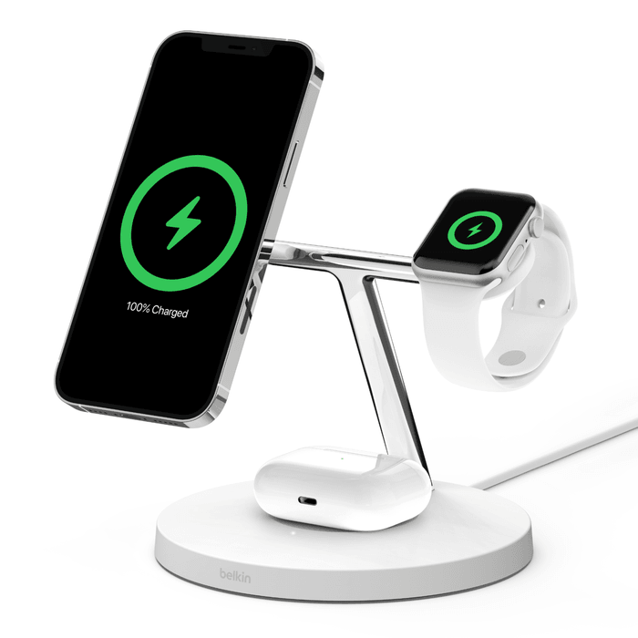 Belkin BoostCharge Pro 3-in-1 Wireless Charger with MagSafe 15W - Marknet Technology