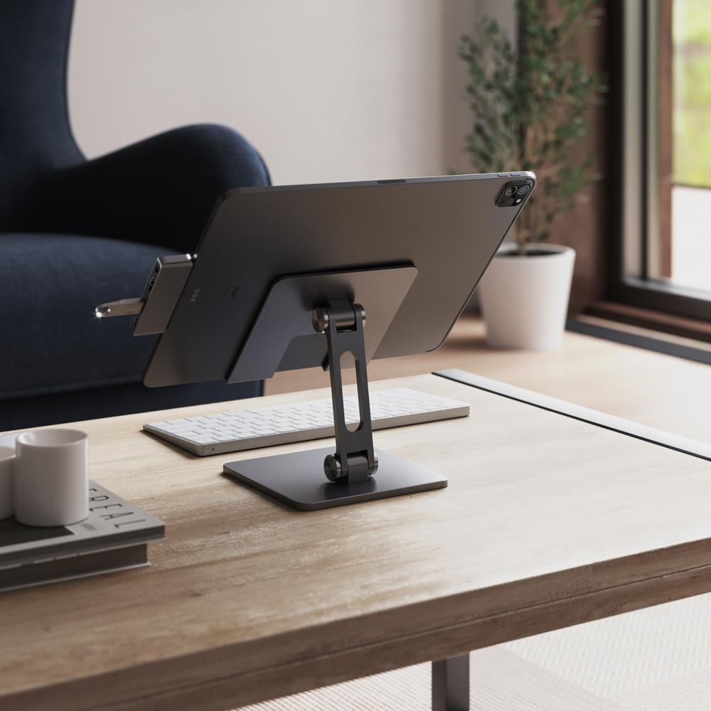 ALOGIC Edge Tablet and iPad Stand - Space Grey - Marknet Technology