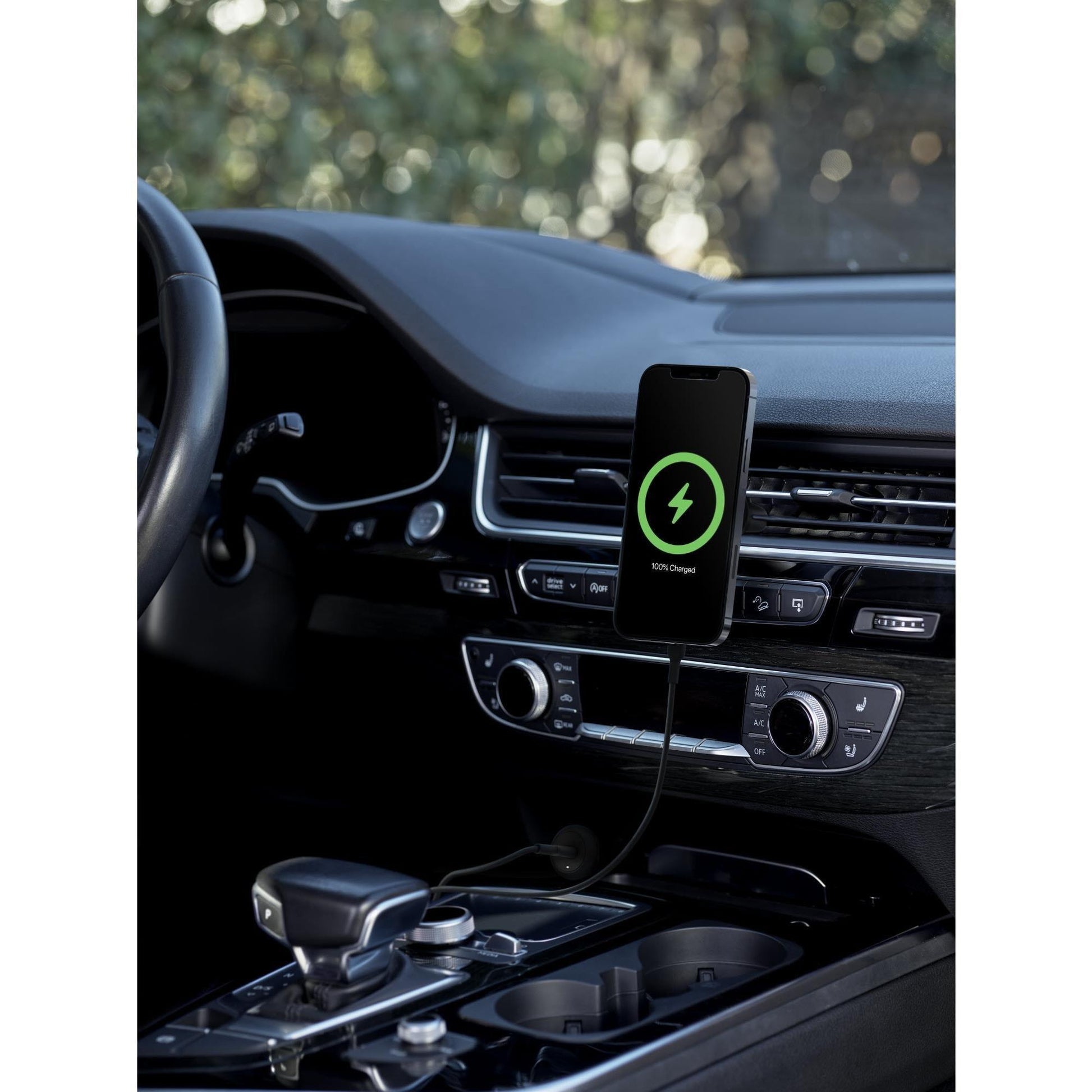 Belkin BoostUp Magnetic Wireless Car Charger for iPhone 14/13/12 – Marknet  Technology