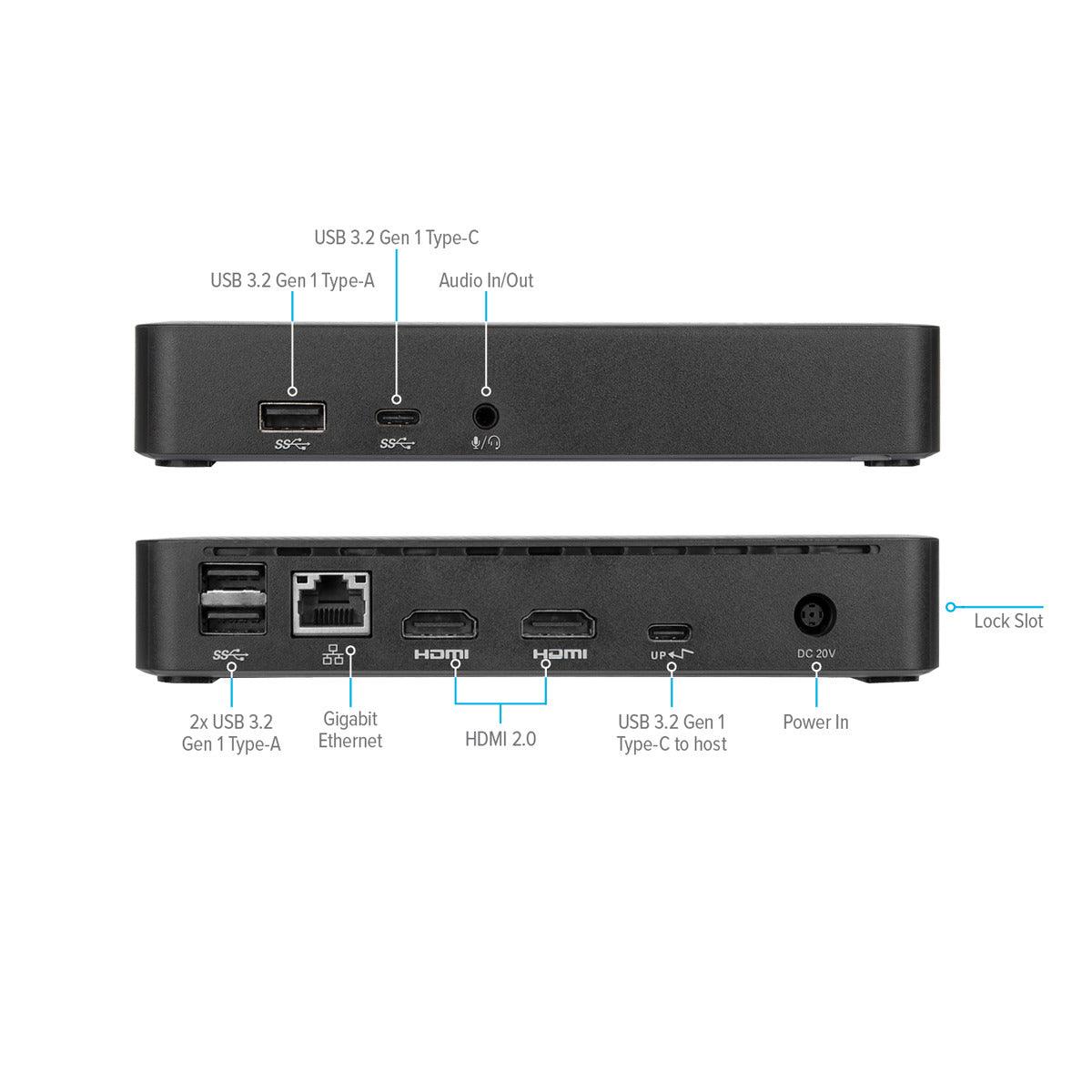 Targus Universal USB-C DV4K Docking Station with 65W Power Delivery - Marknet Technology