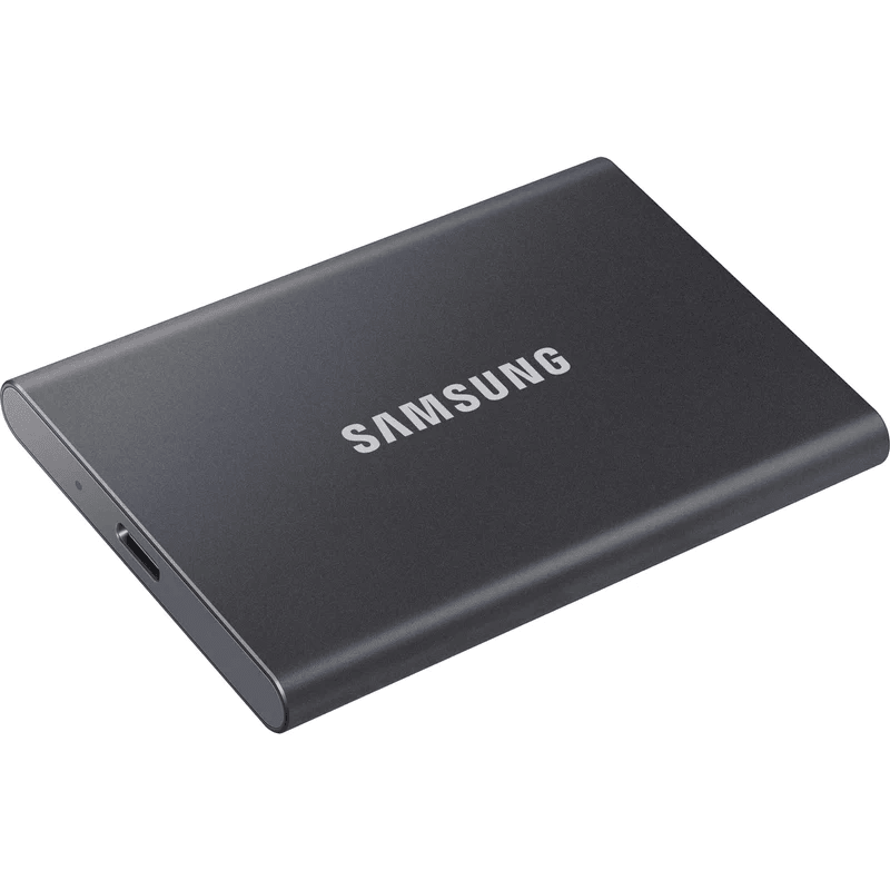 Samsung T7 Portable SSD Drive [2TB](Titan Gray) - Marknet Technology