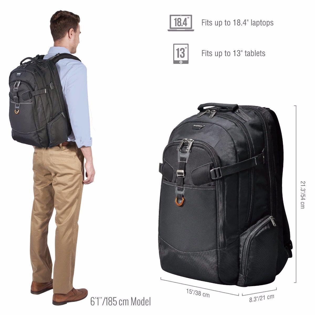 Everki Business 120 up to 18.4" Laptop Backpack - Marknet Technology