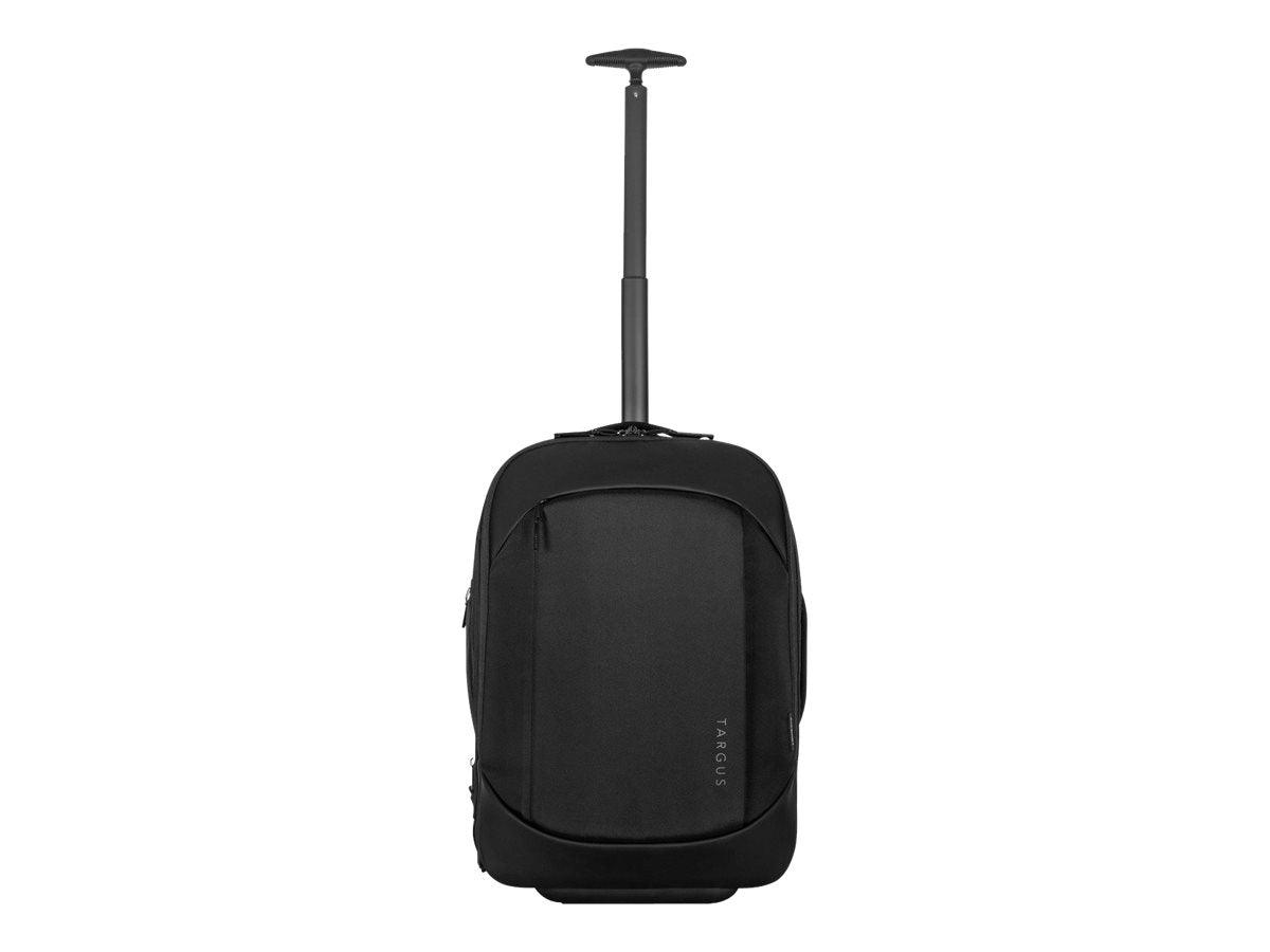 Targus 15.6” Mobile Tech Traveler EcoSmart Rolling Backpack (Black) - Marknet Technology